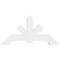 Ekena Millwork Vanguard Architectural Grade PVC Gable Bracket, 60"W x 30"H x 4"D x 6"F, 12/12 Pitch GBP060X30X0406VAN00 - alternate 2